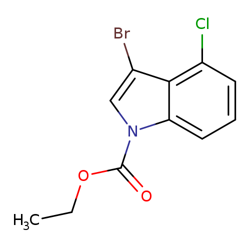 CCOC(=O)n1cc(c2c1cccc2Cl)Br