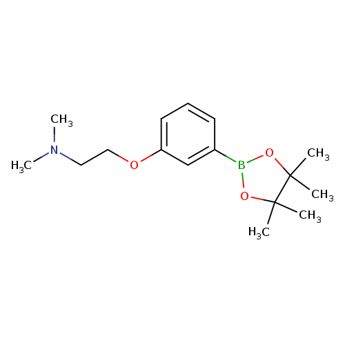 CN(CCOc1cccc(c1)B1OC(C(O1)(C)C)(C)C)C