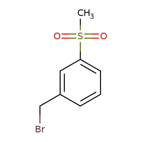 BrCc1cccc(c1)S(=O)(=O)C