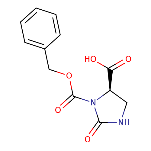 O=C(N1C(=O)NC[C@@H]1C(=O)O)OCc1ccccc1