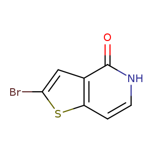 Brc1sc2c(c1)c(=O)[nH]cc2