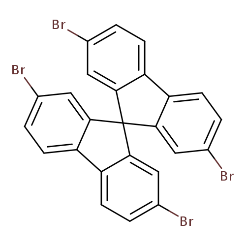 Brc1ccc2c(c1)C1(c3c2ccc(c3)Br)c2cc(Br)ccc2c2c1cc(Br)cc2