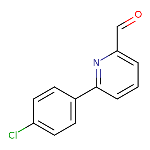 O=Cc1cccc(n1)c1ccc(cc1)Cl