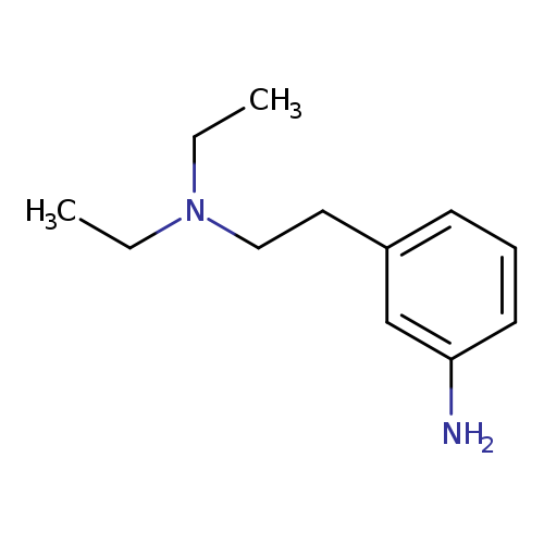 CCN(CCc1cccc(c1)N)CC