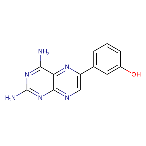 Oc1cccc(c1)c1cnc2c(n1)c(N)nc(n2)N