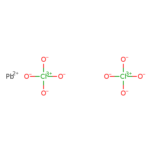 [O-][Cl](=O)(=O)=O.[O-][Cl](=O)(=O)=O.[Pb+2]