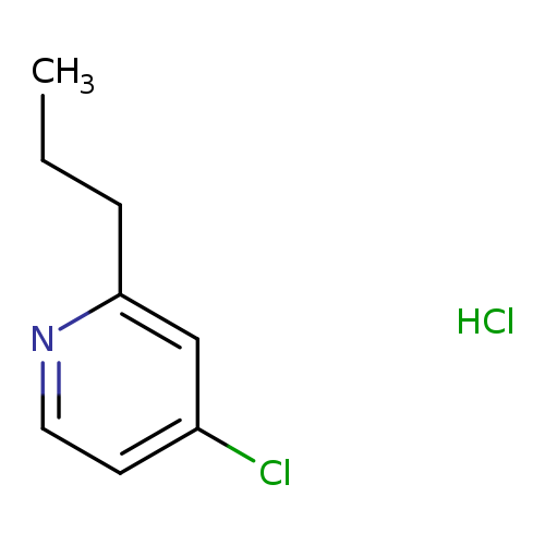 CCCc1cc(Cl)ccn1.Cl