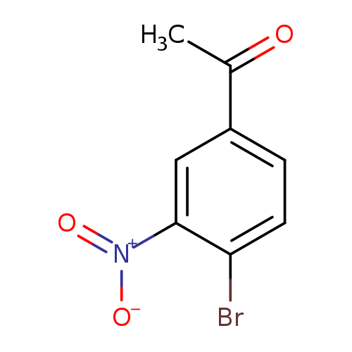 [O-][N+](=O)c1cc(ccc1Br)C(=O)C