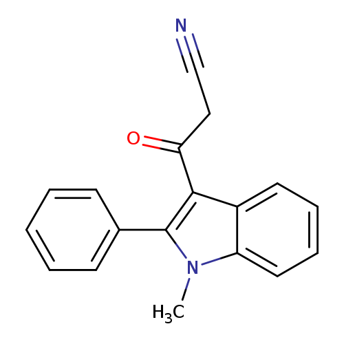 N#CCC(=O)c1c(c2ccccc2)n(c2c1cccc2)C