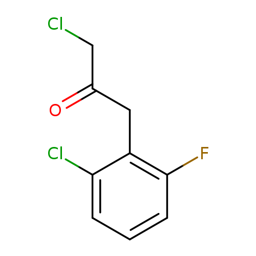 ClCC(=O)Cc1c(F)cccc1Cl