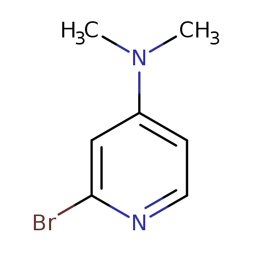 Brc1nccc(c1)N(C)C