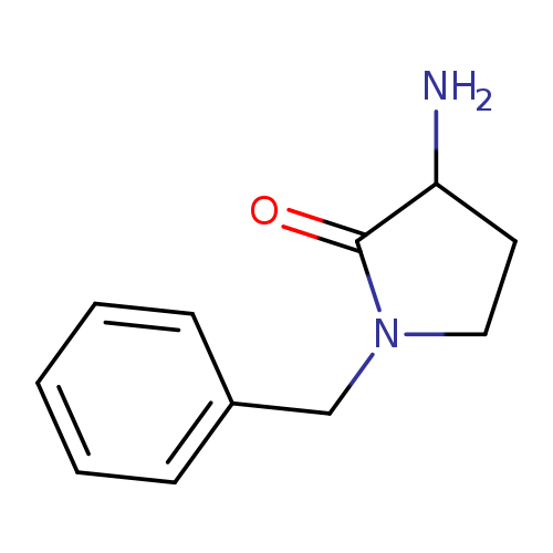 NC1CCN(C1=O)Cc1ccccc1
