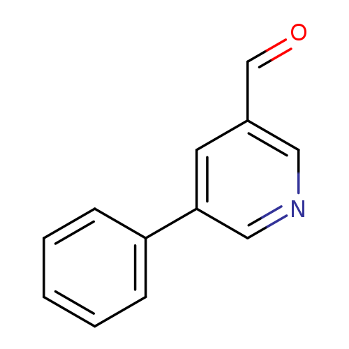 O=Cc1cncc(c1)c1ccccc1