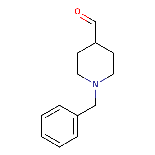 O=CC1CCN(CC1)Cc1ccccc1