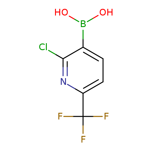 OB(c1ccc(nc1Cl)C(F)(F)F)O