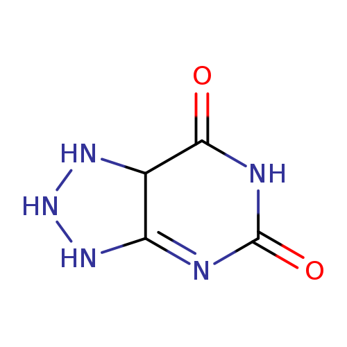 O=C1NC(=O)N=C2C1NNN2