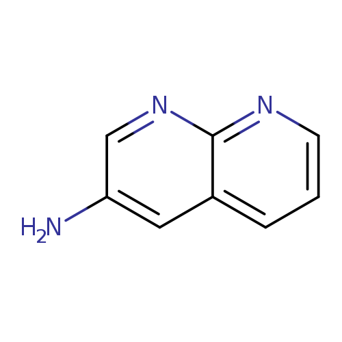 Nc1cnc2c(c1)cccn2