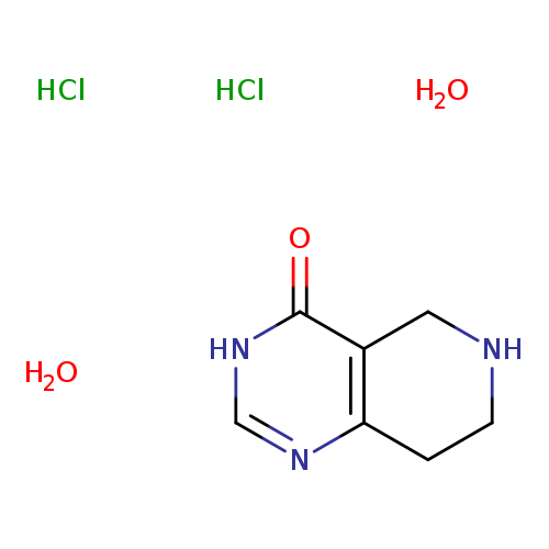 O=c1[nH]cnc2c1CNCC2.O.O.Cl.Cl