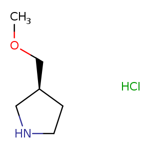 COC[C@@H]1CNCC1.Cl