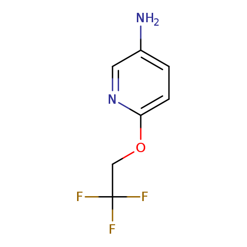 Nc1ccc(nc1)OCC(F)(F)F