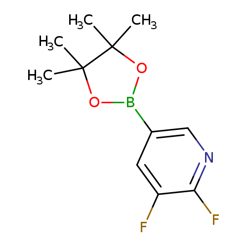 Fc1ncc(cc1F)B1OC(C(O1)(C)C)(C)C