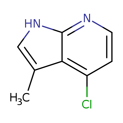 Cc1c[nH]c2c1c(Cl)ccn2