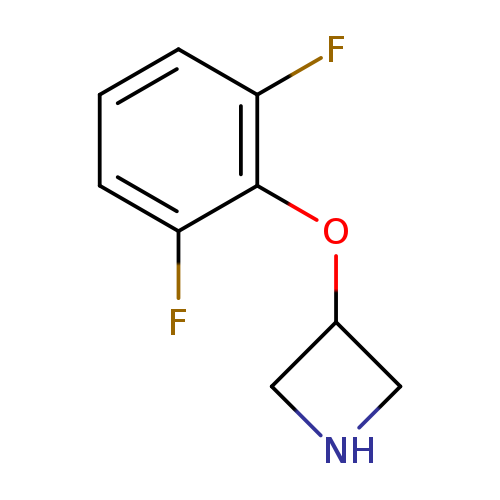 Fc1cccc(c1OC1CNC1)F