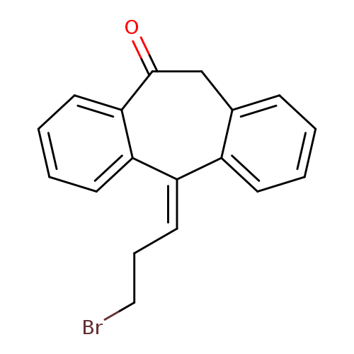 BrCC/C=C1/c2ccccc2CC(=O)c2c1cccc2