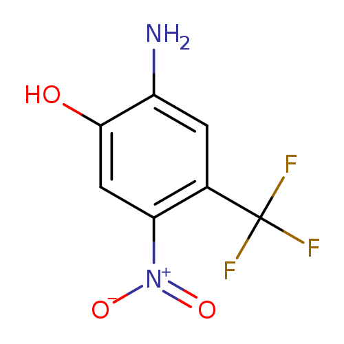 Oc1cc([N+](=O)[O-])c(cc1N)C(F)(F)F