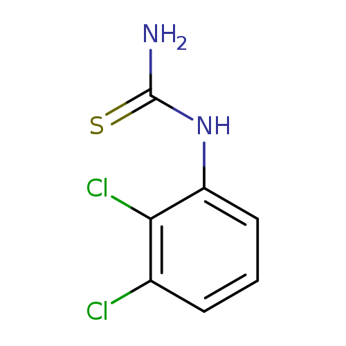 NC(=S)Nc1cccc(c1Cl)Cl