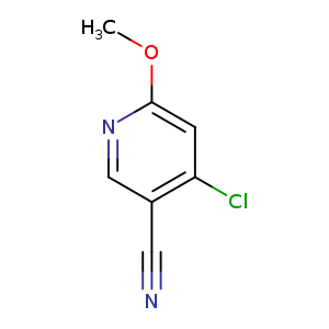 COc1ncc(c(c1)Cl)C#N