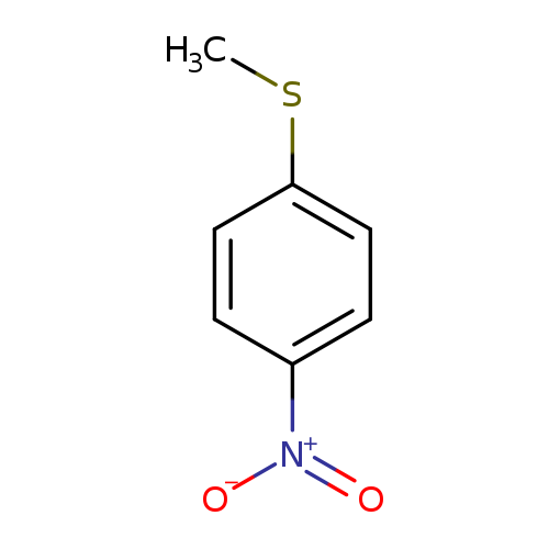 CSc1ccc(cc1)[N+](=O)[O-]