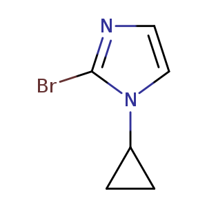 Brc1nccn1C1CC1