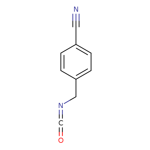 O=C=NCc1ccc(cc1)C#N