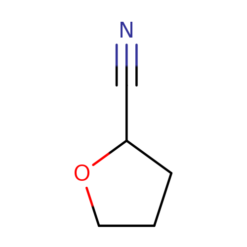 N#CC1CCCO1