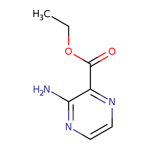 CCOC(=O)c1nccnc1N