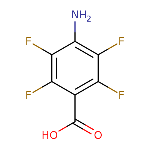 Fc1c(N)c(F)c(c(c1F)C(=O)O)F