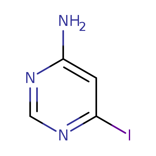 Nc1ncnc(c1)I