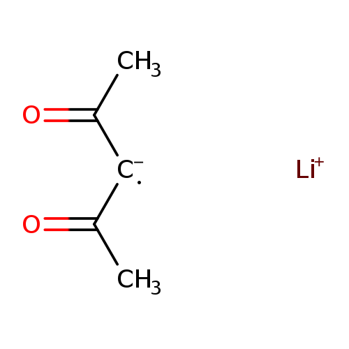 CC(=O)[C-]C(=O)C.[Li+]