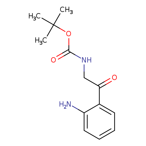O=C(OC(C)(C)C)NCC(=O)c1ccccc1N