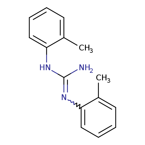 NC(=Nc1ccccc1C)Nc1ccccc1C
