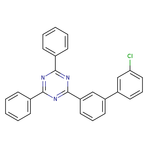 Clc1cccc(c1)c1cccc(c1)c1nc(nc(n1)c1ccccc1)c1ccccc1