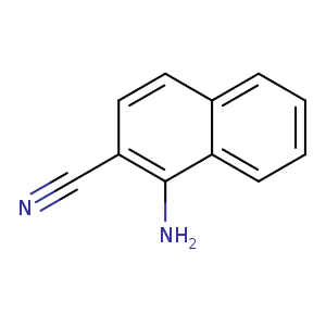 N#Cc1ccc2c(c1N)cccc2