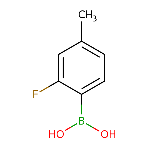 Cc1ccc(c(c1)F)B(O)O