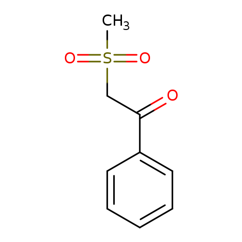 O=C(c1ccccc1)CS(=O)(=O)C