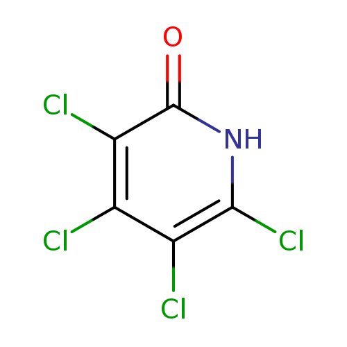 Clc1[nH]c(=O)c(c(c1Cl)Cl)Cl