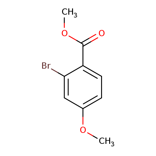 COc1ccc(c(c1)Br)C(=O)OC