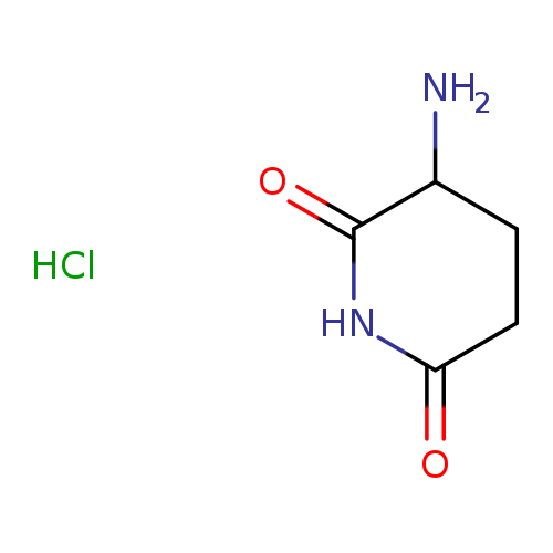 NC1CCC(=O)NC1=O.Cl