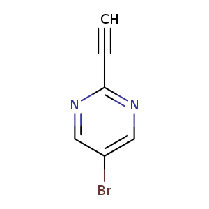C#Cc1ncc(cn1)Br