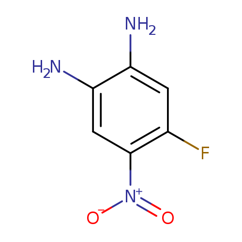 [O-][N+](=O)c1cc(N)c(cc1F)N